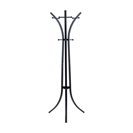 Cuier tip pom Zensine, Negru, 51x63x175 cm