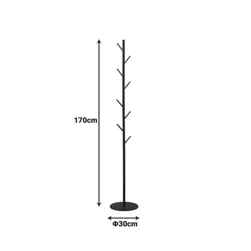Cuier Tebera, Metal, D30x170 cm - Negru