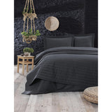 Cuvertura Cuvertură de pat double, Gri, 220 x 240 cm,65% Bumbac