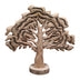 Decoratiune de masa brad Natrem lemn de mango, Natural, 45x11x43 cm