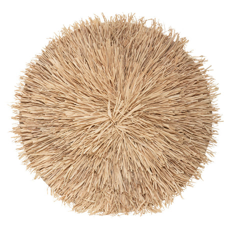 Decoratiune de perete Alaina Natural, si iarba de mare, 64x64 cm