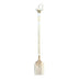 Decoratiune de perete Boon Inart mahogany, 120 cm, 20x120 cm