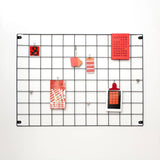 Decoratiune de perete Metal Evila Originals, Negru, 70x50 cm