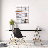 Decoratiune de perete Metal Evila Originals, Negru, 70x50 cm