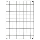 Decoratiune de perete Metal Evila Originals, Negru, 70x50 cm