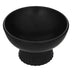 Decorațiune metal Decorative bowl Lorvion ceramic, negru, Ø22x14 cm