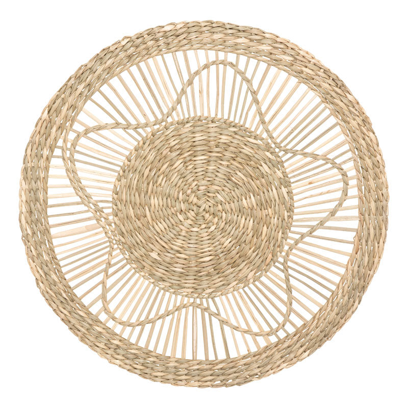 Decoratiune pentru perete PWD-0113, Bej, 38x38 cm, perspectiva suplimentara