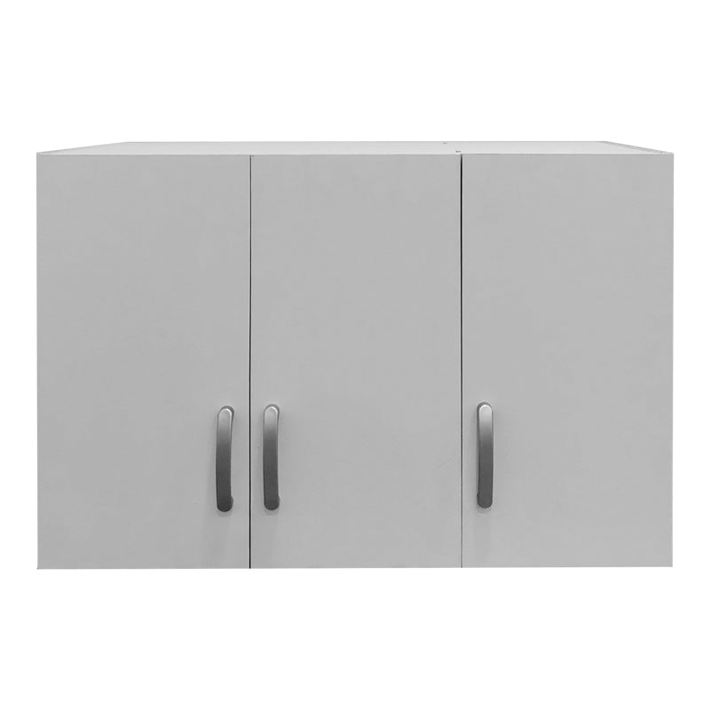 Etajera dulap Athos cu 3 usi, 90x41x60 cm - Alb