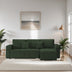 Verde | SKU: Diego CU-2SBD/WHS011-WHS011-WHS011 | Canapea extensibilă 3 locuri cu depozitare Armando, Colț, 240x147x85 cm, varianta Verde, produs pentru amenajarea locuinței, disponibil online în România la CasaMob