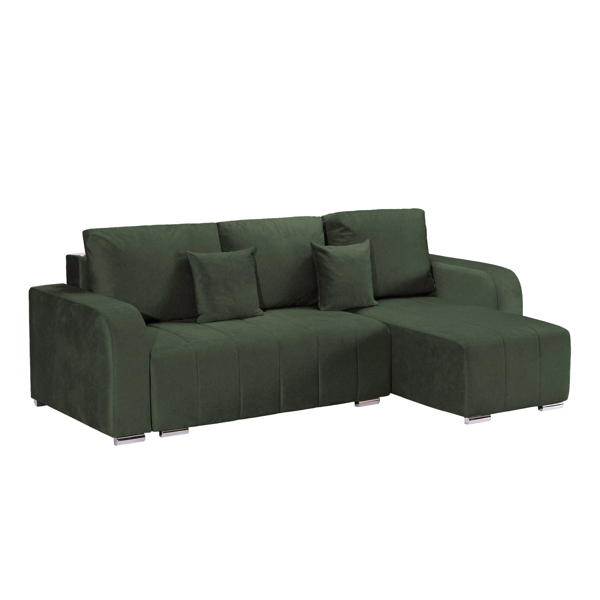 Canapea extensibilă 3 locuri cu depozitare Armando, Colț, Diverse culori, 240x147x85 cm - Gri închis | SKU: Diego CU-2SBD/WHS019-WHS019-WHS019 | Canapea extensibilă 3 locuri cu depozitare Armando, Colț, 240x147x85 cm, varianta Gri închis, produs pentru amenajarea locuinței, disponibil online în România la CasaMob