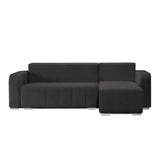Canapea extensibilă 3 locuri cu depozitare Armando, Colț, Diverse culori, 240x147x85 cm - Gri închis | SKU: Diego CU-2SBD/WHS019-WHS019-WHS019 | Canapea extensibilă 3 locuri cu depozitare Armando, Colț, 240x147x85 cm, varianta Gri închis, produs pentru amenajarea locuinței, disponibil online în România la CasaMob