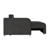Canapea extensibilă 3 locuri cu depozitare Armando, Colț, Diverse culori, 240x147x85 cm - Gri închis | SKU: Diego CU-2SBD/WHS019-WHS019-WHS019 | Canapea extensibilă 3 locuri cu depozitare Armando, Colț, 240x147x85 cm, varianta Gri închis, produs pentru amenajarea locuinței, disponibil online în România la CasaMob