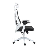 Director scaun birou Andrew plasa, Gri inchis, 65x61x125 cm