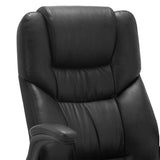 Director scaun de birou Stellar pu, Negru, 70x77x110 cm
