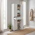 Dulap Adore Diamond, Multifunctional, 4 usi, 4 rafturi, 1 sertar 60 x 187 x 40 cm | SKU: ADR-441-PP-1