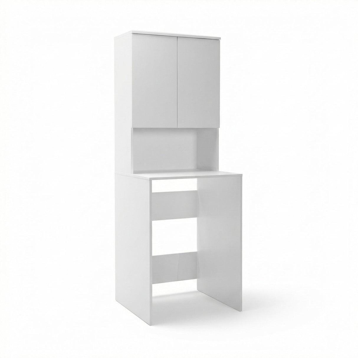 Dulap Baie ADR-482-BB-1 Home Collection® cu Loc Pentru Masina de Spalat, 3 Rafturi, 2 Usi, Alb, 65x182x60 cm