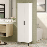 Dulap Baie Compact FR10, Alb, 50x165x35 cm
