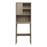 Dulap Baie cu Loc Pentru Masina de Spalat cu sertare, Lemn, Diverse culori, 60x24x168 cm - Stejar