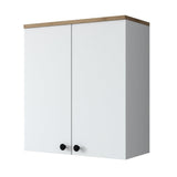 Dulap Baie suspendat Ozan, Nuc, 65x72x32 cm