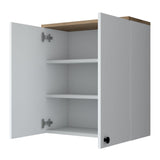 Dulap Baie suspendat Ozan, Nuc, 65x72x32 cm