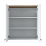 Dulap Baie suspendat Ozan, Nuc, 65x72x32 cm