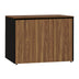 Dulap birou Oscar, Nuc, 120x40x80 cm