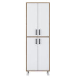 Dulap Bucatarie Cheriff cu 4 usi, Alb - Crem (diverse dimensiuni) - Crem