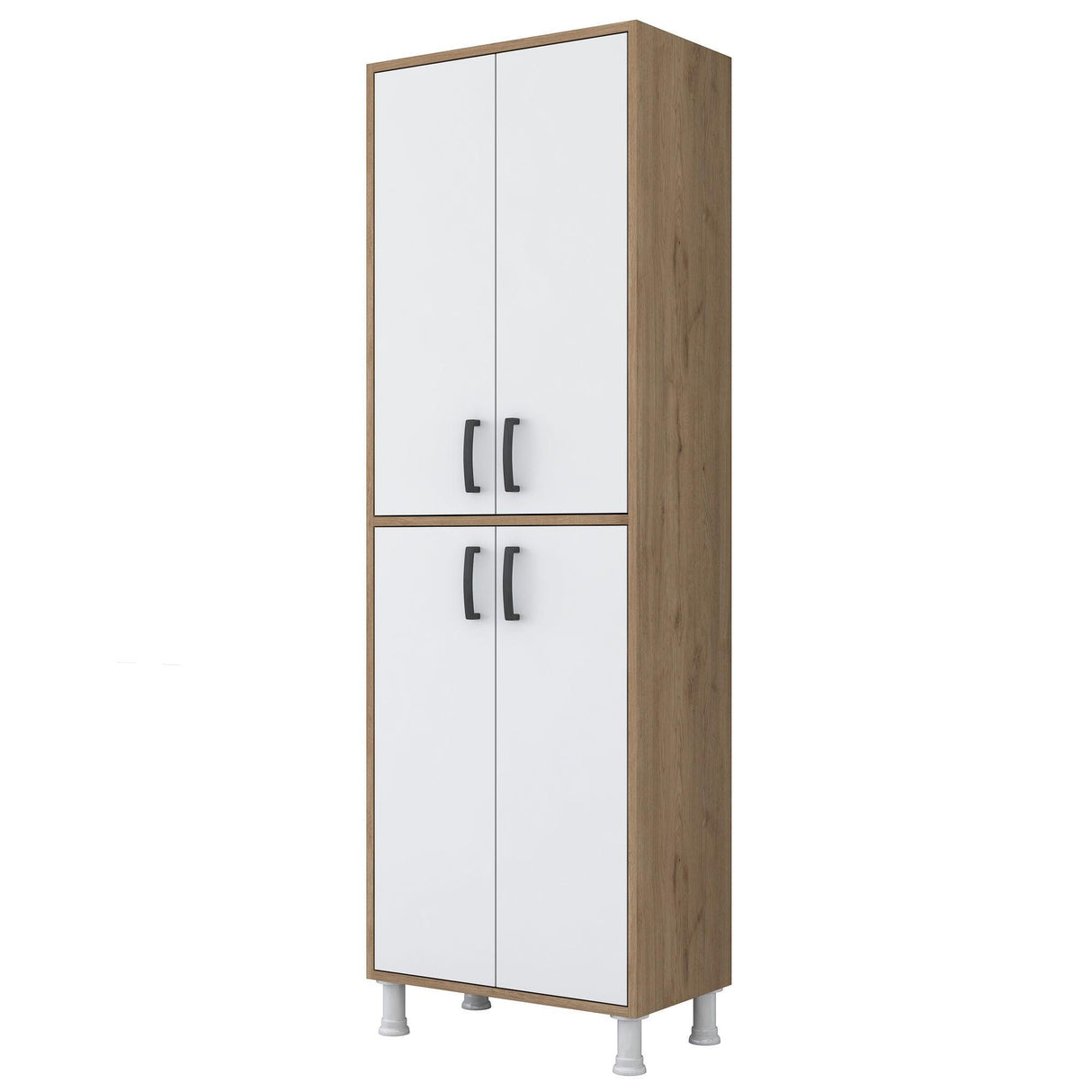 Dulap Bucatarie Cheriff cu 4 usi, Alb - Crem (diverse dimensiuni) - Crem