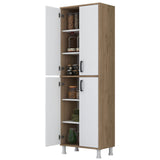 Dulap Bucatarie Cheriff cu 4 usi, Alb - Crem (diverse dimensiuni) - Crem