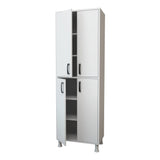 Dulap Bucatarie Cheriff cu 4 usi, Alb - Crem (diverse dimensiuni) - Alb