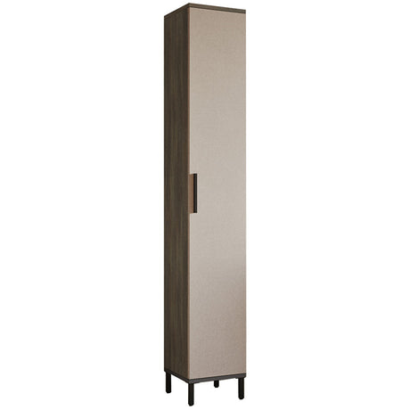 Dulap-coloana Aurelius antracit-Latte, 30x30x184 cm