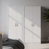 Dulap Athos I cu 4 usi, 160x42x180 cm - Alb