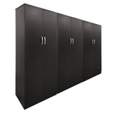 Dulap Athos cu 6 usi, 240x42x180 cm - Nuc