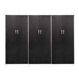 Dulap Athos cu 6 usi, 240x42x180 cm - Nuc