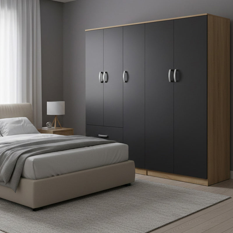 Dulap Athos I cu 5 usi, 170x42x180 cm - Dulap Athos I cu 5 usi, 170x42x180 cm