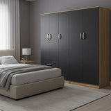 Dulap Athos I cu 5 usi, 170x42x180 cm - Dulap Athos I cu 5 usi, 170x42x180 cm