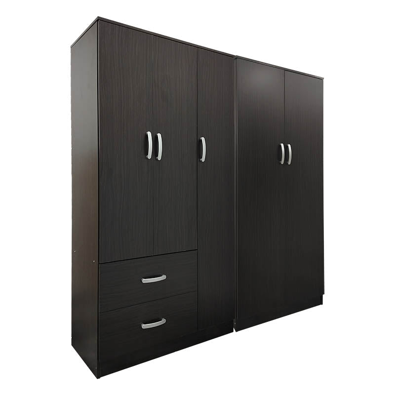Dulap Athos cu 5 usi, 170x42x180 cm - Nuc
