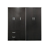 Dulap Athos cu 5 usi, 170x42x180 cm - Nuc