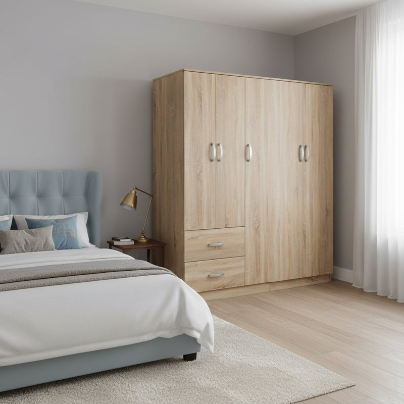 Dulap Athos I cu 5 usi, 170x42x180 cm - Dulap Athos I cu 5 usi, 170x42x180 cm - 383-000210