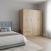 Dulap Athos I cu 5 usi, 170x42x180 cm - 383-000210
