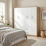 Dulap Athos I cu 5 usi, 170x42x180 cm - Dulap Athos I cu 5 usi, 170x42x180 cm - 383-000226