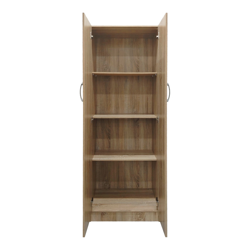 Dulap Athos cu 2 usi, 60x42x180 cm - Stejar