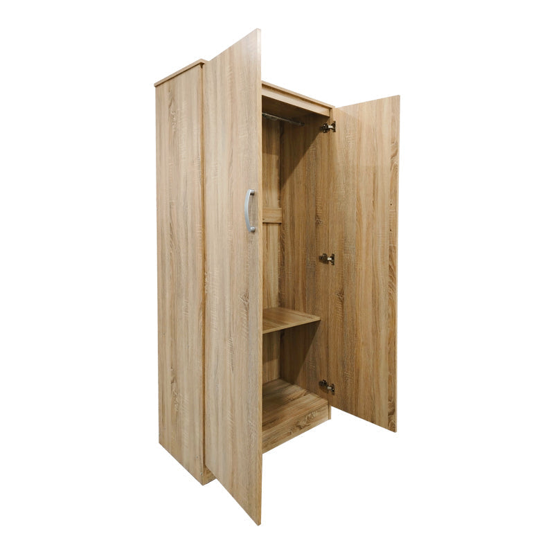 Dulap Athos cu 2 usi, 80x42x180 cm - Stejar