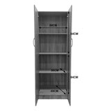 Dulap Athos cu 2 usi, 60x42x180 cm - Sonoma-Antracit