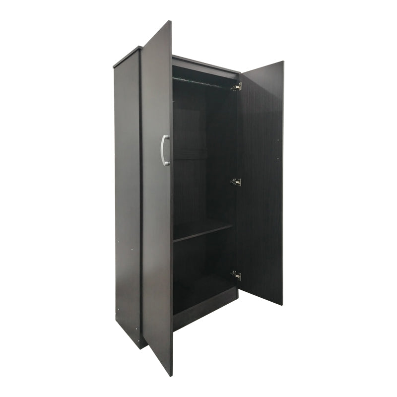 Dulap Athos cu 2 usi, 80x42x180 cm - Nuc