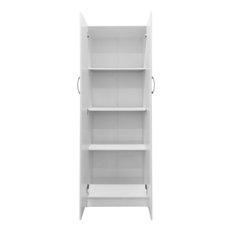 Dulap Athos cu 2 usi, 60x42x180 cm - Alb