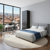 Dulap Athos cu 2 usi si loft, 80x42x240 cm - Dulap Athos cu 2 usi si loft, 80x42x240 cm