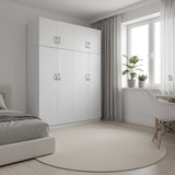 Dulap Athos I cu 4 usi si loft, 160x42x240 cm - Dulap Athos I cu 4 usi si loft, 160x42x240 cm - 383-000237