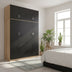 Dulap Athos I cu 4 usi si loft, 160x42x240 cm - 383-000287
