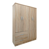 Dulap Lego cu 4 usi si 2 sertare, 121x42x181 cm - Dulap Lego cu 4 usi si 2 sertare, 121x42x181 cm - 383-000058